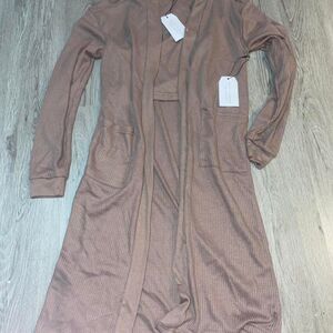 2 piece Better Together Duster With Tank Top XS